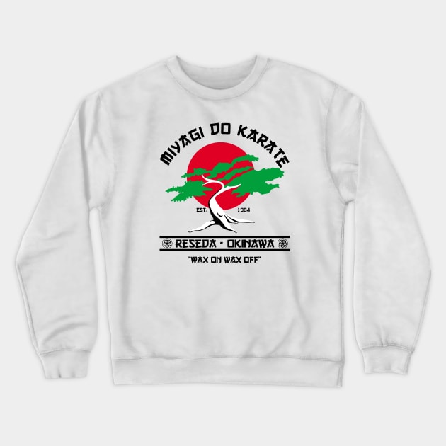 Miyagi do karate Crewneck Sweatshirt by carloj1956